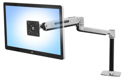 Кронштейн для монитора c газлифтом Ergotron 45-360-026 LX Sit-Stand Desk Arm Кронштейн для монитора c газлифтом Ergotron 45-360-026 LX Sit-Stand Desk Arm