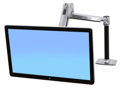 Кронштейн для монитора c газлифтом Ergotron 45-384-026 LX HD Sit-Stand Desk Arm Кронштейн для монитора c газлифтом Ergotron 45-384-026 LX HD Sit-Stand Desk Arm