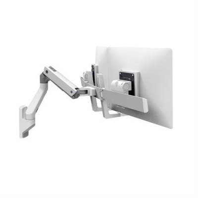 Кронштейн для двух мониторов c газлифтом Ergotron 45-479-216 HX Wall Dual Monitor Arm (White)