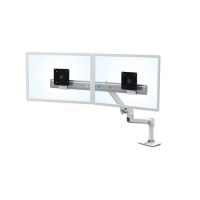 Кронштейн для двух мониторов с газлифтом Ergotron 45-489-216 LX Desk Dual Direct Arm (White)