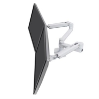 Кронштейн для двух мониторов с газлифтом Ergotron 45-491-216 LX Dual Side-by-Side Arm (White)