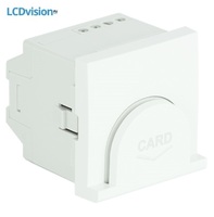 Выключатель карточный c задержкой – 2 модуля 16А — 250В~ Efapel 45033 Card-System Timer Switch - 2 Modules