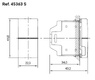 Сигнальная лампа двойная Зеленый/Красный – 1 модуль Efapel 45363 S Led Pilot Light - 1 module