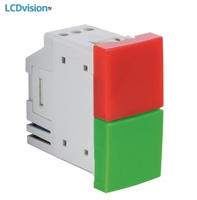 Сигнальная лампа двойная Зеленый/Красный – 1 модуль Efapel 45363 S Led Pilot Light - 1 module