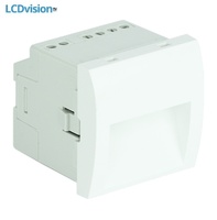 Лампа подсветки с аккумулятором (белая) – 2 модуля Efapel 45389 White Orientation Light with Battery - 2 Modules