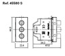 Розетка RCA - 1 модуль Efapel 45580 Female RCA Socket 3 Outputs - 1 Module Розетка RCA - 1 модуль Efapel 45580 Female RCA Socket 3 Outputs - 1 Module
