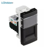 Розетка RJ45 CAT5e UTP c коннектором - 1 модуль Efapel 45975 Module with 1 RJ45 Cat. 5e UTP Connector (100 MHz) - 1 Module