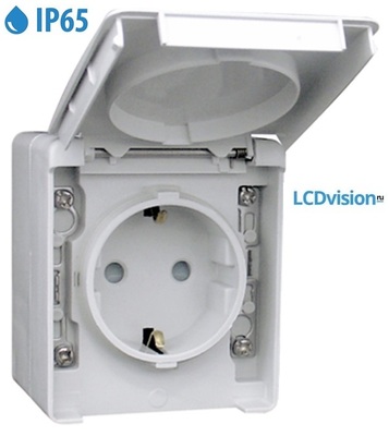 Накладная розетка (2K+З) с защитными шторками, IP65 16А — 250В~ Efapel 48132 Safety Earth Socket (Schuko Type) Накладная розетка (2K+З) с защитными шторками, IP65 16А — 250В~ Efapel 48132 Safety Earth Socket (Schuko Type)