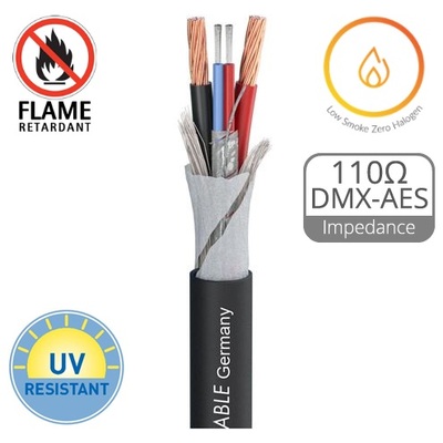 Кабель передачи данных, управления и питания цифровой DMX-AES Sommer Cable 500-0101-1FC SC-Kolorith 1 AES/EBU 110 Ом 2х0.35 + 2х2.0 мм2 FRNC DCA Кабель передачи данных, управления и питания цифровой DMX-AES Sommer Cable 500-0101-1FC SC-Kolorith 1 AES/EBU 110 Ом 2х0.35 + 2х2.0 мм2 FRNC DCA