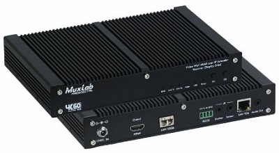 HDMI over IP 4K/60 Uncompressed удлинитель MuxLab 500761-RX AV over IP 4K/60 Uncompressed Extender Receiver, Fiber HDMI over IP 4K/60 Uncompressed удлинитель MuxLab 500761-RX AV over IP 4K/60 Uncompressed Extender Receiver, Fiber