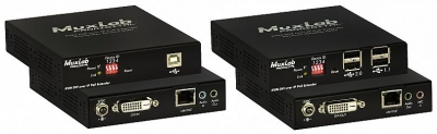 DVI и USB over IP удлинитель MuxLab 500771 KVM DVI over IP PoE Extender Kit DVI и USB over IP удлинитель MuxLab 500771 KVM DVI over IP PoE Extender Kit