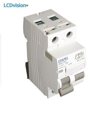 УЗО RCCB 2P - 10MA - AC - 16A Efapel 55616 2AC УЗО RCCB 2P - 10MA - AC - 16A Efapel 55616 2AC
