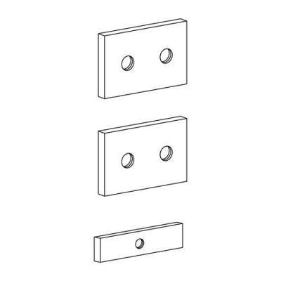 Кронштейн на рельс для держателей CPU Ergotron 60-156 Track Mount Bracket Kit Кронштейн на рельс для держателей CPU Ergotron 60-156 Track Mount Bracket Kit