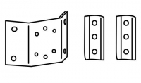 Крепежный кронштейн Ergotron 60-587-207 Interface Bracket Kit