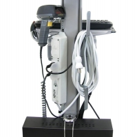 Держатель кабеля питания Ergotron 60-590 Power Strip Mounting Kit and Cord Wrap
