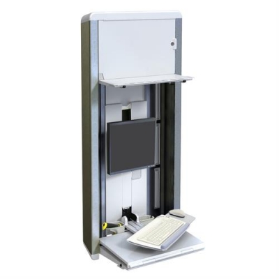 Настенная рабочая станция для одного монитора Ergotron 60-595-062 StyleView VL Enclosure Настенная рабочая станция для одного монитора Ergotron 60-595-062 StyleView VL Enclosure