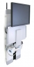 Настенное рабочее место для одного монитора Ergotron 60-609-216 StyleView Vertical Lift, Patient Room (White) Настенное рабочее место для одного монитора Ergotron 60-609-216 StyleView Vertical Lift, Patient Room (White)