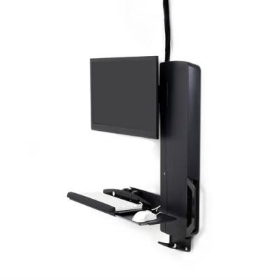 Настенное рабочее место для одного монитора Ergotron 61-081-085 StyleView Sit-Stand Vertical Lift, High Traffic Area (Black) Настенное рабочее место для одного монитора Ergotron 61-081-085 StyleView Sit-Stand Vertical Lift, High Traffic Area (Black)