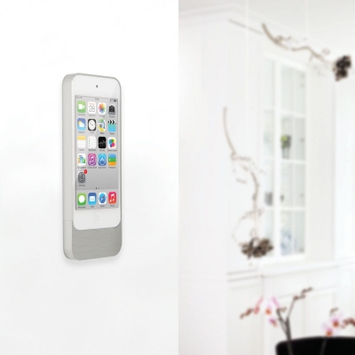 Настенный кронштейн док-станция для iPod touch Basalte Eve touch set Brushed Aluminium