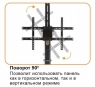 Мобильная стойка для видеоконференцсвязи DSM-P264CH Мобильная стойка для видеоконференцсвязи DSM-P264CH