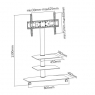 Мобильная cтойка для телевизора Itechmount T3001 Мобильная cтойка для телевизора Itechmount T3001