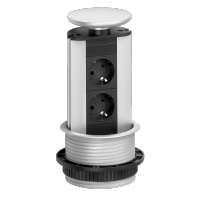 Встраиваемый розеточный блок Sсhulte EVOline Port (2S)