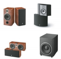 Комплект акустических систем 5.1 Focal Chorus 706 HTS Walnut