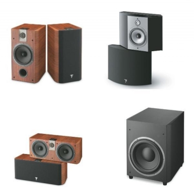 Комплект акустических систем 5.1 Focal Chorus 706 HTS Walnut Комплект акустических систем 5.1 Focal Chorus 706 HTS Walnut