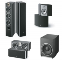Комплект акустических систем 5.1 Focal Chorus 726 HTS Black Style