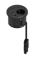 Встраиваемый розеточный блок порт-зарядка USB 20Вт IB Connect DIVUS (1S2UCac)