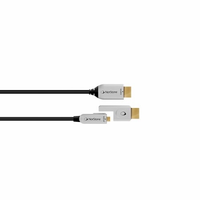 Активный оптический гибридный волоконно-медный HDMI кабель Norstone JURA CABLE HDMI-OPTIC 2.0 4K/HDR Type-A-D Активный оптический гибридный волоконно-медный HDMI кабель Norstone JURA CABLE HDMI-OPTIC 2.0 4K/HDR Type-A-D