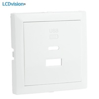 Лицевая панель для двойной USB зарядки тип А + тип С Efapel 90674 Cover Plate for USB Double Charger Type A + Type C