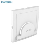 Лицевая панель для карточного выключателя Efapel 90733 Cover Plate for Card-System Timer Switch
