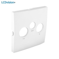 Лицевая панель для ТВ-Радио-Спутник розетки Efapel 90775 Cover Plate for R - TV - SAT Sockets