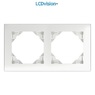 Рамка двойная Efapel 90920 Logus90 — Double Frame — Standard | Aquarella Рамка двойная Efapel 90920 Logus90 — Double Frame — Standard | Aquarella