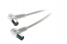 Коаксиальный антенный кабель Vivanco TV / Radio Winkel Antenna cable 90dB White