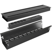 Встраиваемый розеточный блок Kondator 935-K47D (7S2LAN)