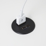 Встраиваемое USB-зарядное устройство Kondator 935-PM30 Plastic (2UCa) Встраиваемое USB-зарядное устройство Kondator 935-PM30 Plastic (2UCa)