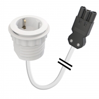 Встраиваемый розеточный блок Kondator 935-PM50-GST (1S)