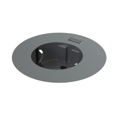 Встраиваемый розеточный блок USB порт-зарядка Kondator 935-PM61 (1S1UCa)
