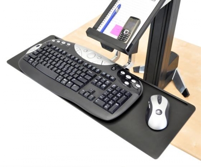 Площадка для клавиатуры и мыши Ergotron 97-653 Large Keyboard Tray for WorkFit-S Площадка для клавиатуры и мыши Ergotron 97-653 Large Keyboard Tray for WorkFit-S