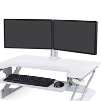 Кронштейн для двух мониторов Ergotron 97-934-062 WorkFit Dual Monitor Kit (White)