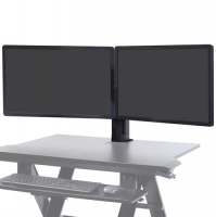Кронштейн для двух мониторов Ergotron 97-934-085 WorkFit Dual Monitor Kit, Universal (Black)