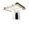 Лифт моторизованный для телевизора c поворотом на 180 градусов Future Automation CHRST6 Satin White