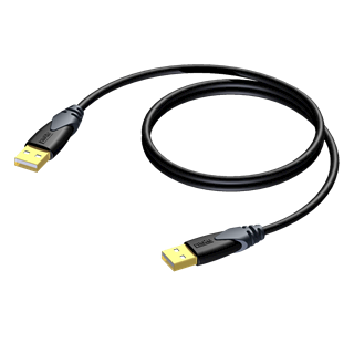 Высокоскоростной USB кабель 2.0 Procab CLD600 USB A - USB A Высокоскоростной USB кабель 2.0 Procab CLD600 USB A - USB A