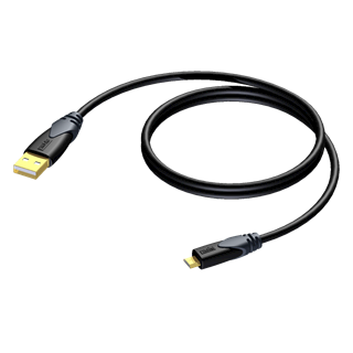 Высокоскоростной USB кабель 2.0 Procab CLD614 USB A - USB micro B Высокоскоростной USB кабель 2.0 Procab CLD614 USB A - USB micro B