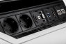Встраиваемый розеточный блок Sсhulte EVOline FlipTop Push S (3S) Встраиваемый розеточный блок Sсhulte EVOline FlipTop Push S (3S)