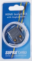 Установочный комплект угловой Supra HDMI INSTALL KIT MET-B/BRAID
