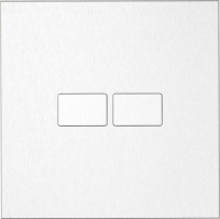 Контрольная панель KNX IPAS Largho 2 Aluminium anodized, raised buttons