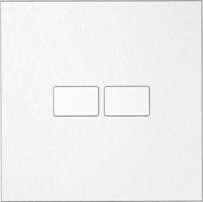 Контрольная панель KNX IPAS Largho 2 Aluminium anodized, raised buttons
